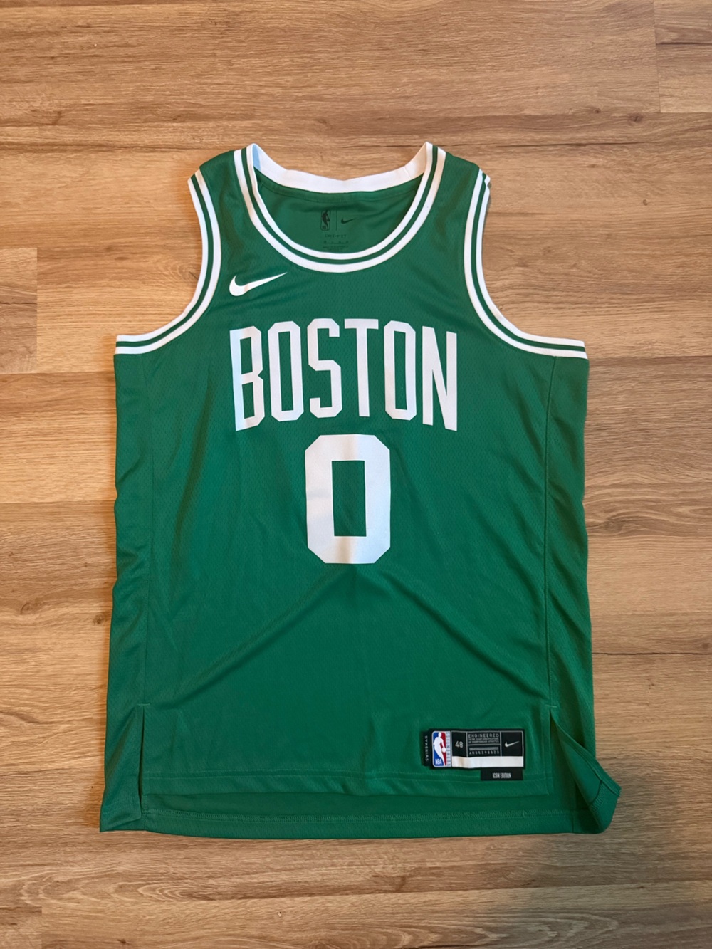 Jayson Tatum Boston Celtics Basketball Jersey - Sz 48